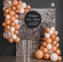 festival decorations Sequin Panel New Year Balloon Decoration