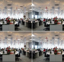 festival decorations Festive Office Holiday Decorations