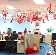 festival decorations Christmas Office Festive Hanging Decor
