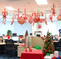 festival decorations Christmas Office Festive Hanging Decor
