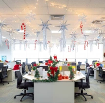 festival decorations Festive Office Holiday Decorations