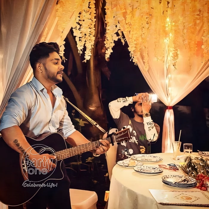 Live Musical Delivery - Guitarist Performance