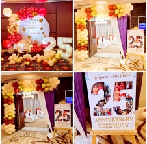 decorations 25th Wedding Anniversary Decoration Package