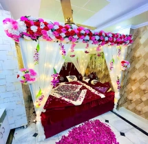 surprises surprise decorations Romantic Colourful Bedroom Flower Decoration