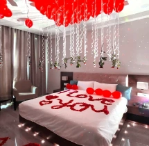 surprises surprise decorations I Love You Romantic Surprise Room Decoration