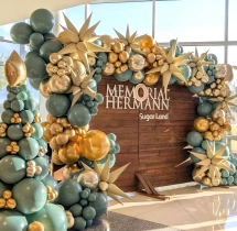 festival decorations Luxury Metallic Balloon Decoration