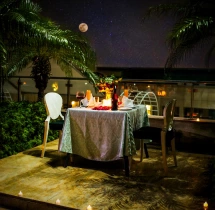 candlelight dinners Open Air Poolside Candlelight Dinner at Radisson