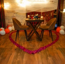 candlelight dinners Romantic Private Dinning at Rababi Food Studio