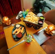 candlelight dinners Romantic Private Dinning at Rababi Food Studio