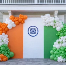 festival decorations Republic Day Outdoor Stage Decoration
