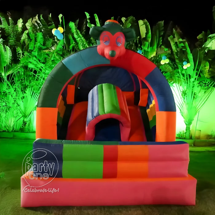 birthday Small Sliding Mickey Mouse Bounce House For Kids