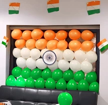 festival decorations Community Hall Republic Day Decoration