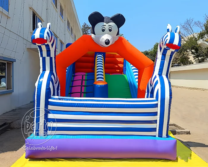 birthday Mickey Mouse Bouncy Castle Medium