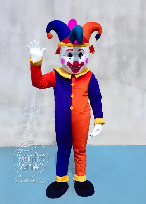 birthday Joker Mascot for Birthday