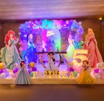 birthday Sequin Princess Theme Birthday Balloon Decoration