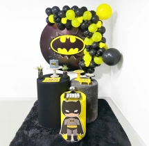 birthday Batman Theme Birthday Ring Decoration
