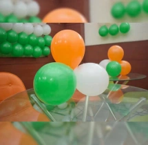festival decorations Office Independence Day Balloon Decoration