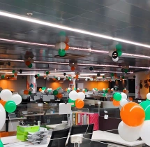 festival decorations Tricolour Independence Day Bay Decoration