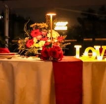 candlelight dinners Luxury Rooftop Dining Experience at Aloft