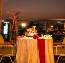 candlelight dinners Luxury Rooftop Dining Experience at Aloft