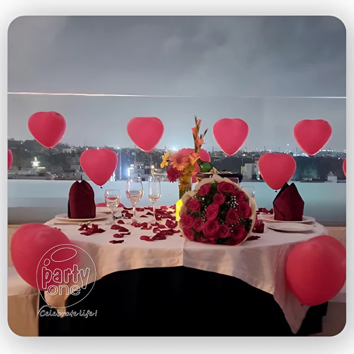 candlelight dinners Semi Rooftop Dinner Date at Ramada Encore