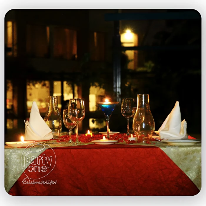 candlelight dinners Outdoor Candlelight Dinner at Fortune Select Trinity