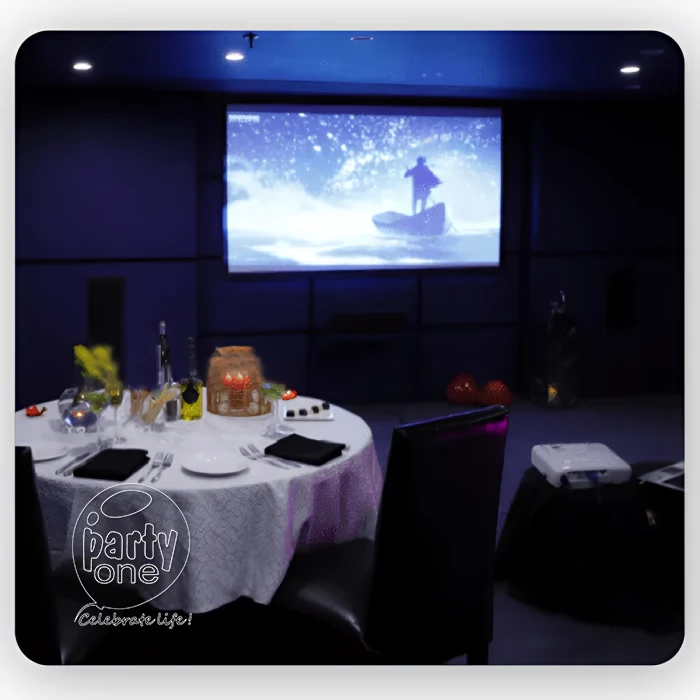 private theater celebration Private Movie amp Dinner at Park Hotel