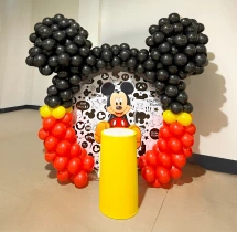 birthday Mickey Mouse Simple Ring Balloon Decoration