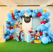 birthday Mickey Mouse Theme Birthday Stage Decoration