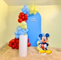 birthday Simple Mickey Mouse Balloon Arch Decoration