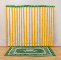 festival decorations Ganesh Festival Artificial Flower Decoration