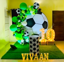 birthday 10th Birthday Football Theme Decoration
