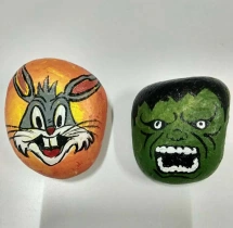 birthday Pebble Stone Painting Activity