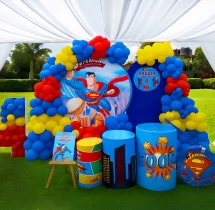 birthday 4th Birthday Superman Theme Decoration