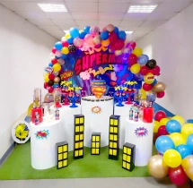 birthday 5th Birthday Superman Theme Decoration