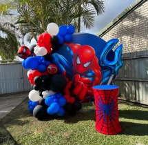 birthday Kids Spiderman Theme Birthday Decoration
