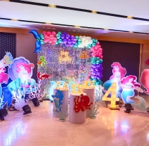 birthday Pastel Theme Mermaid Birthday Decoration