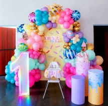 birthday Candy Theme First Birthday Decoration