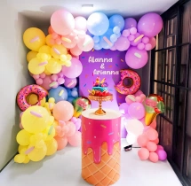 birthday Radiant Candy Theme Birthday Balloon Decoration