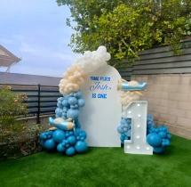 birthday Superb Airplane Balloon Decoration