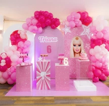 birthday Premium Barbie Theme Decoration