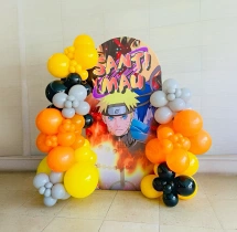birthday Simple Naruto Theme Anime Birthday Decoration