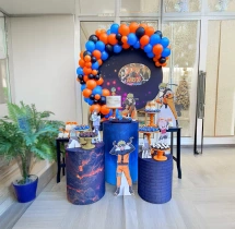 birthday Kids Naruto Anime Birthday Decoration
