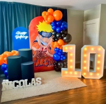 birthday Elegant Naruto Theme Birthday Decoration