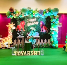 birthday Forest Theme Birthday Balloon Decoration