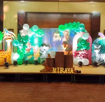 birthday 3rd Birthday Jungle Theme Decoration