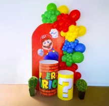 birthday Simple Mario Theme Birthday Decoration