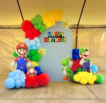 birthday Mario Brothers Birthday Theme Decoration