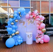 baby shower decorations Boy or Girl Babyshower Balloon Decoration