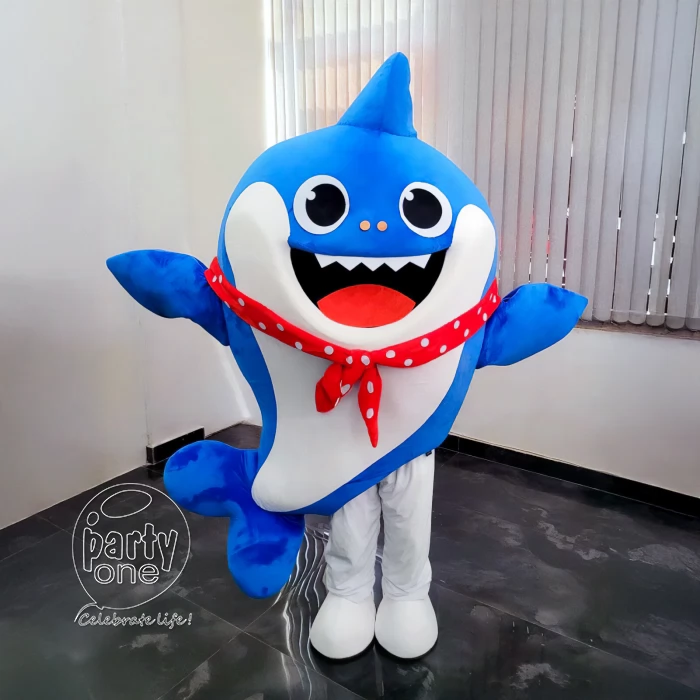 birthday Baby Shark Mascot for Kids Party
